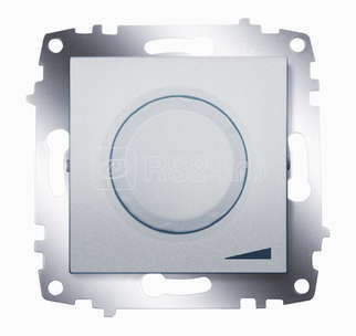 Механизм светорегулятора поворотного Cosmo 800Вт с подсветкой алюм. ABB 619-011000-192 купить в интернет-магазине RS24
