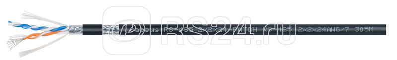 Кабель для интерфейса RS-485/RS-422 RS-485 2х2х24AWG/7 МЖ (patch) PVC ...