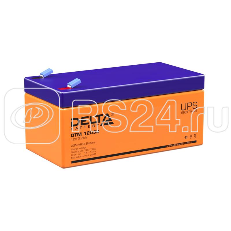 Аккумулятор 12В 3.2А.ч Delta DTM 12032 купить в интернет-магазине RS24
