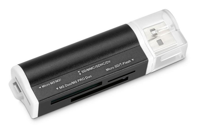 Устройство чтения карт памяти USB2.0 BU-CR-3101 черн. BU-CR-3101 BURO 1001427
