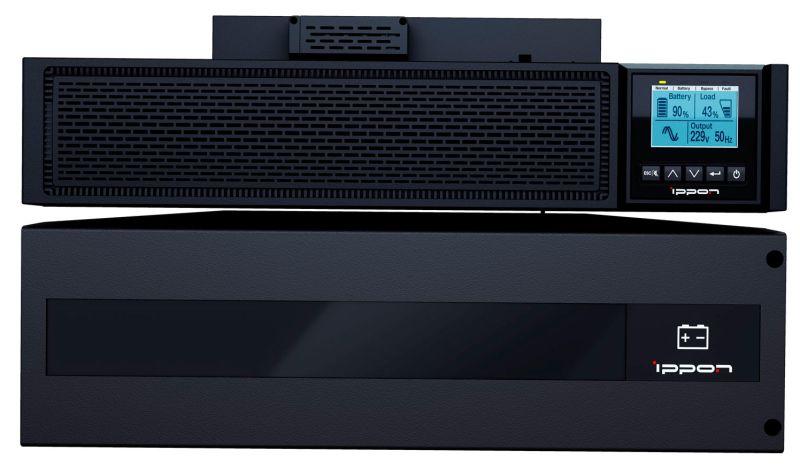 Источник бесперебойного питания Innova RT II 6000 6000Вт 6000В.А черн. IPPON 1005639