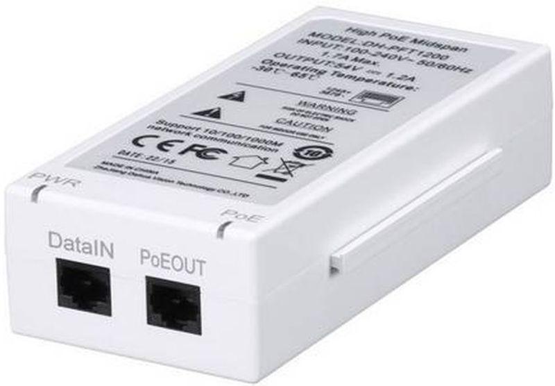 Инжектор PoE Dahua DH-PFT1200