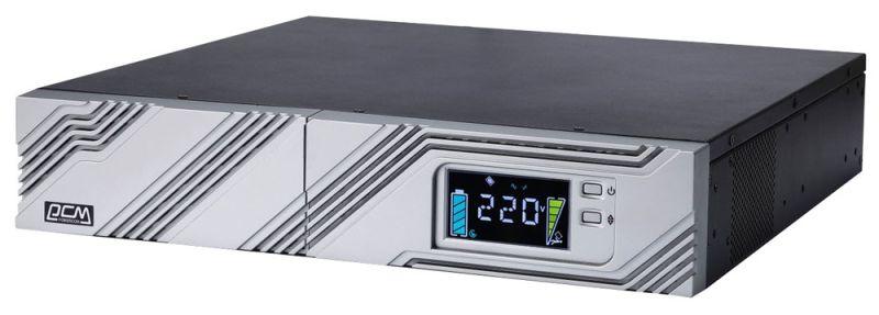 Источник бесперебойного питания Smart King RT SRT-1000A LCD 900Вт 1000В.А черн. POWERCOM 1157673
