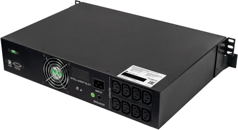 Источник бесперебойного питания SMT SMTSE3000RMI2U 1800Вт 3000ВА черн. SE 1894599