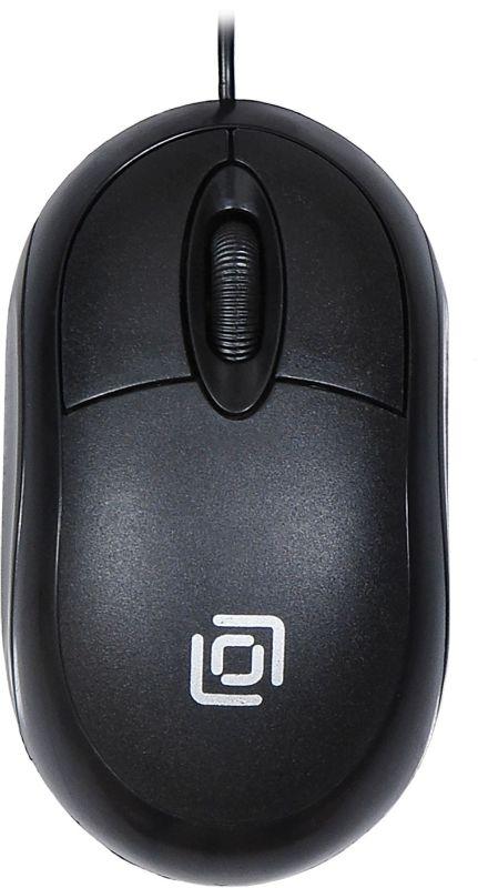 Мышь 105S черн. оптическая 800dpi USB для ноутбука 2but HM-01 ОКЛИК 400941