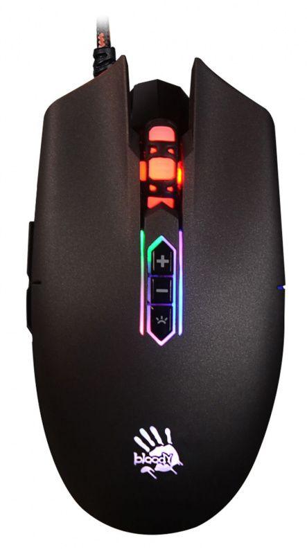 Мышь Bloody Q80 черн. оптическая 3200dpi USB3.0 8but Q80 BLACK A4TECH 482452