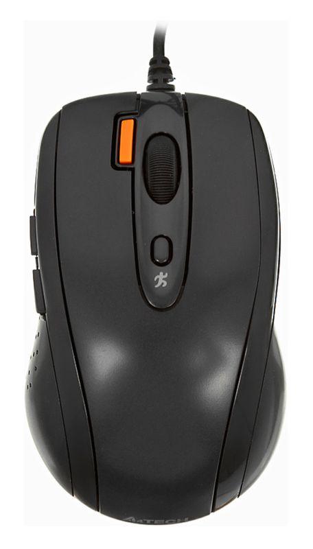 Мышь V-Track Padless N-70FX черн. оптическая 1600dpi USB 7but N-70FX A4TECH 627755