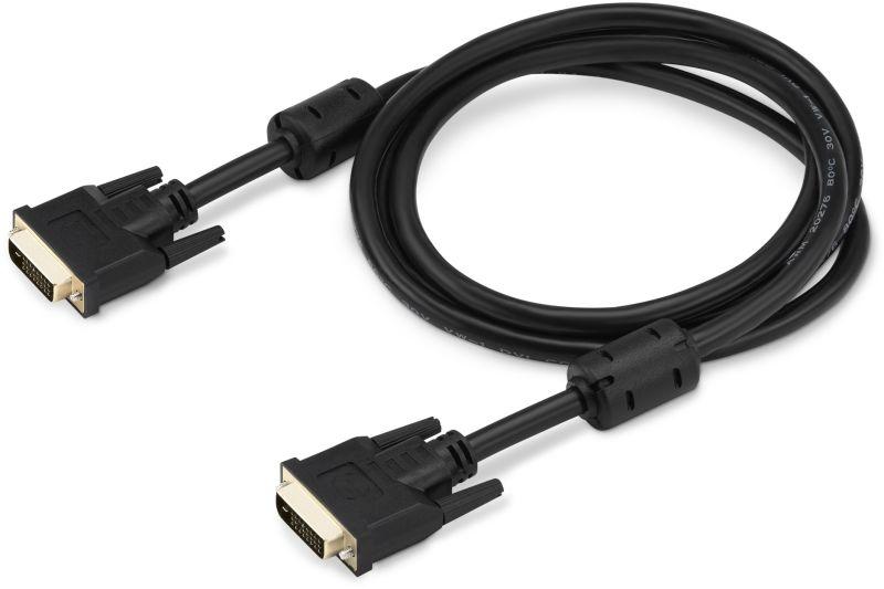 Кабель DVI-D (m) 1.8м феррит. кольца BURO 817237