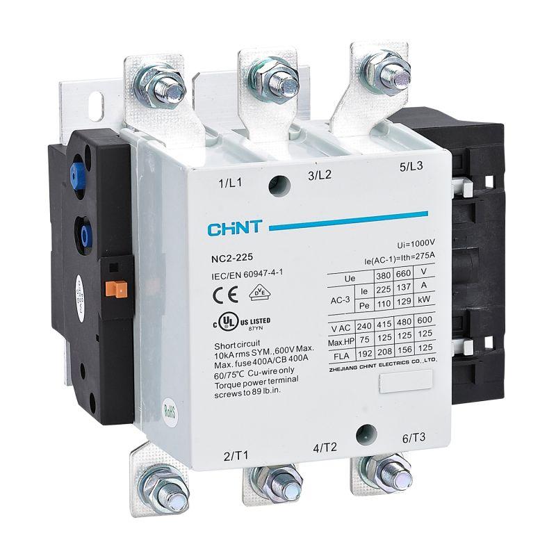 Контактор NC2-225 225А 110В AC-3 50Гц (R) CHINT 236978