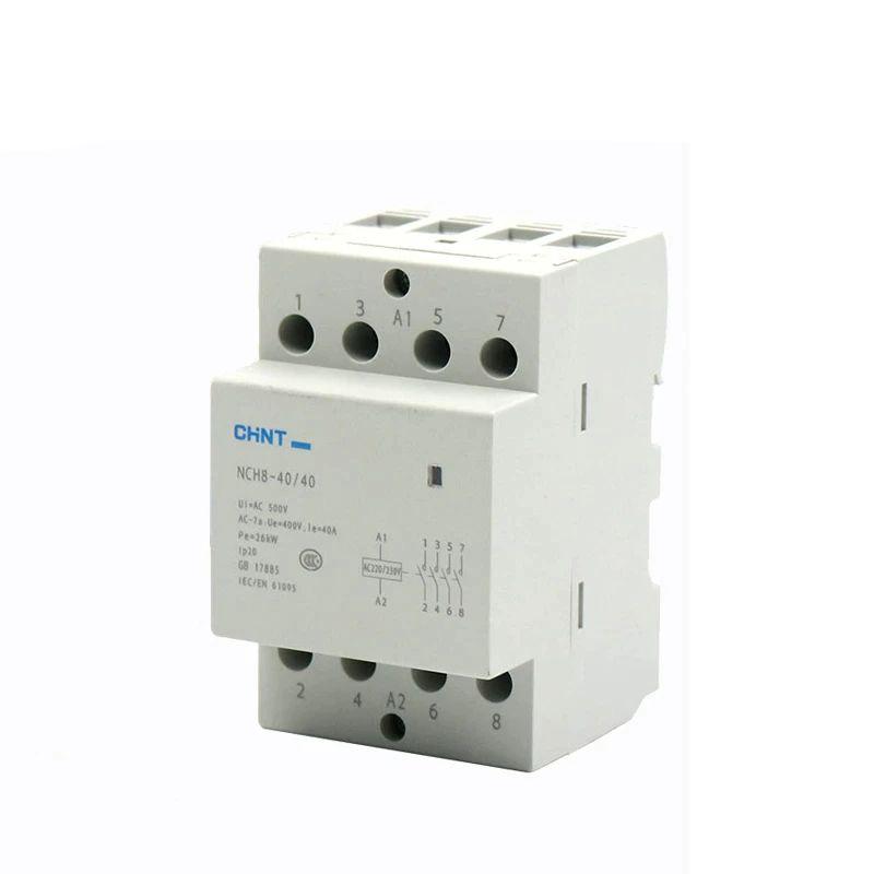 Контактор модульный NCH8-40/31 40А 4п (1НЗ+3НО) кат. 24В AC 50Гц (R) CHINT 256214