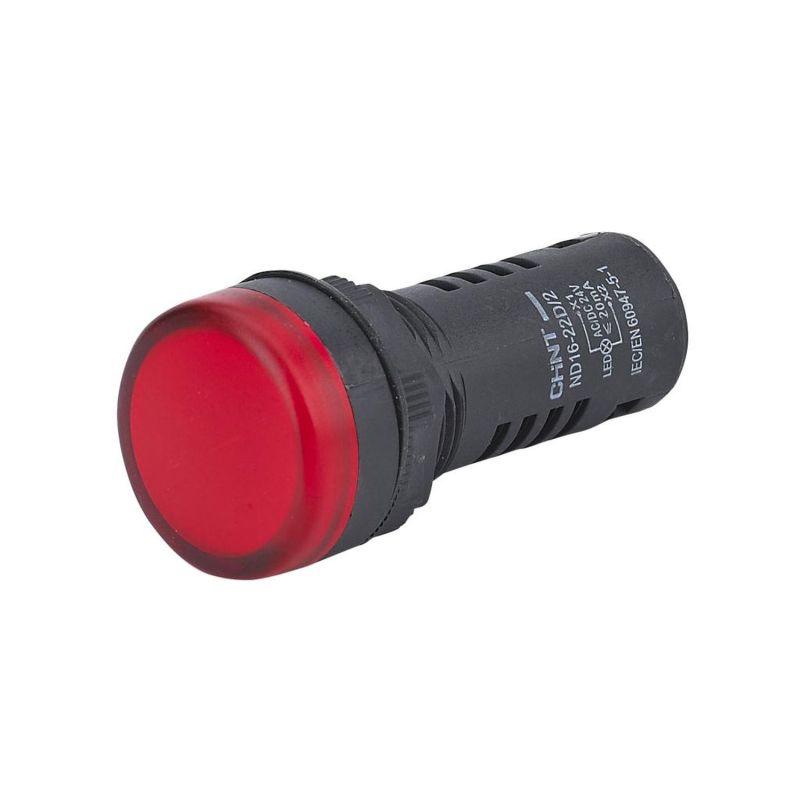 Индикатор помехозащищенный ND16-22D/2K2 AC 230В (R) красн. CHINT 268687