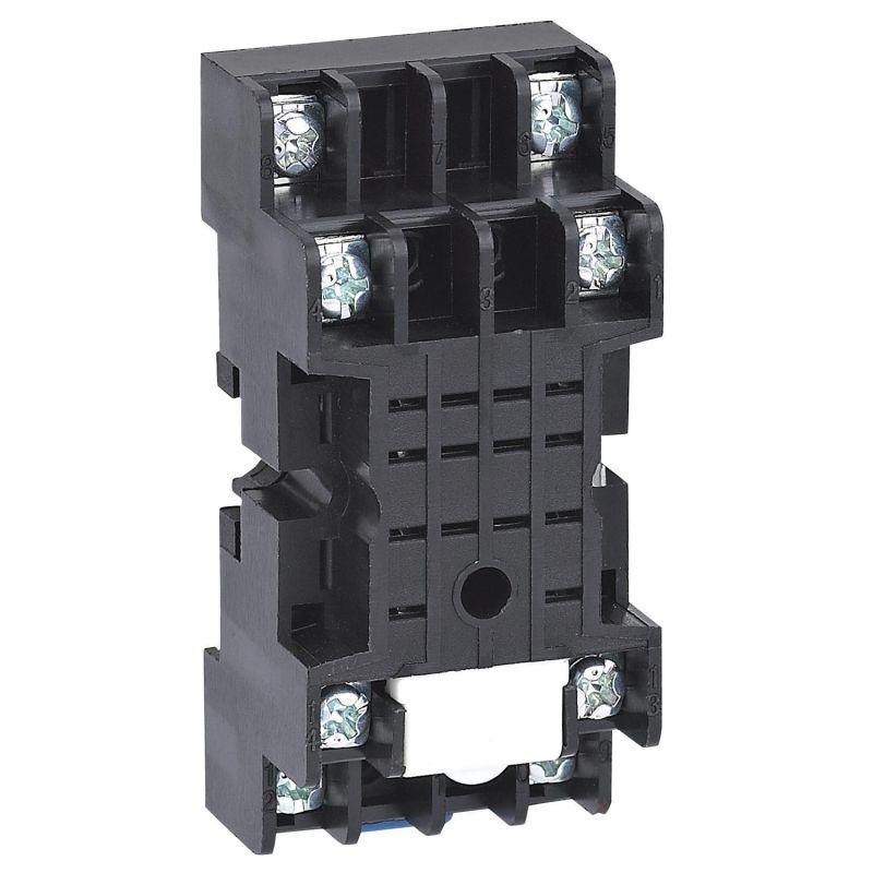 Розетка CZY08B-01 для NJDC-17/2ZS JZX-22F/(D) и JSZ6 2 контакта 5А (R) CHINT 285978