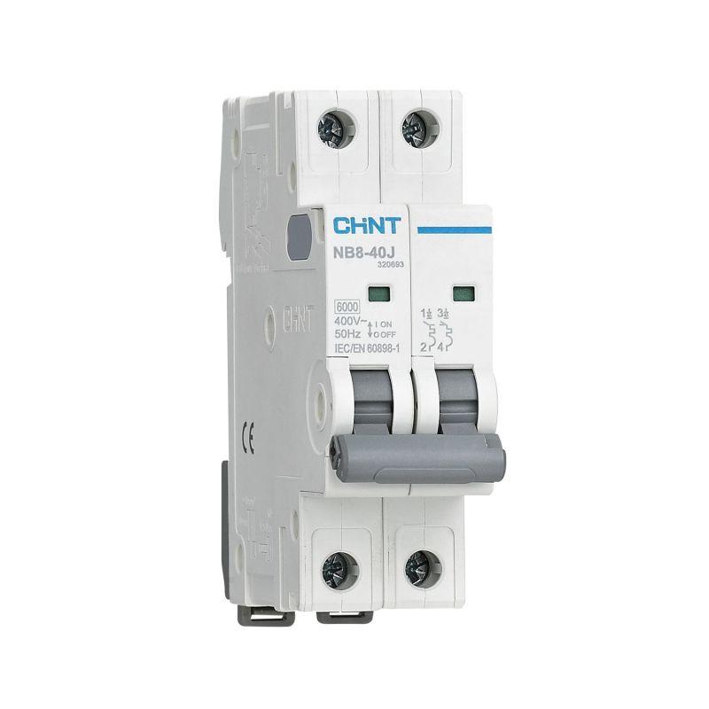Выключатель автоматический 2п 4А 6кА NB8-40J х-ка C (R) CHINT 320686