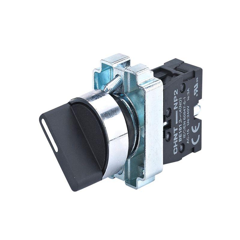 Переключатель NP2-BD31 3 положения фиксацией 1НО IP40 (R) CHINT 575419