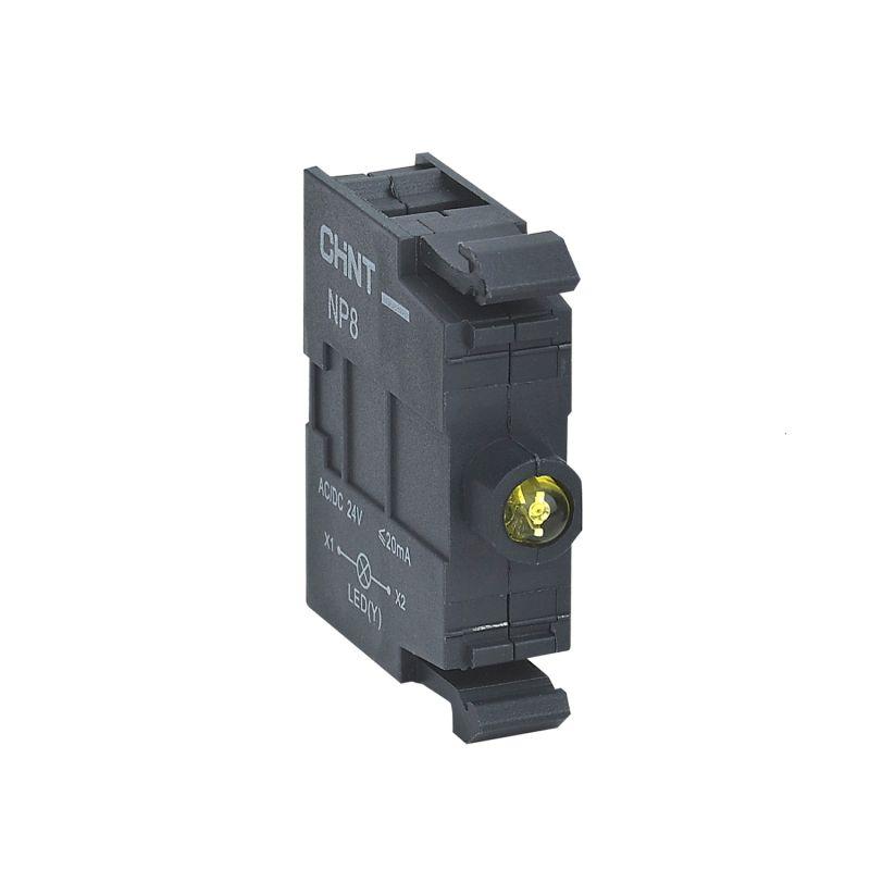Элемент светодиодный для NP8 AC/DC 24В жел. (R) CHINT 578982