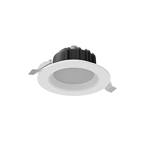 Светильник светодиодный DL-01 Tunable White 11Вт 2700-5700К IP54/20 120х65 кругл. встраив. диммер DALI матов. бел. RAL9010 VARTON V1-R0-01011-10D01-54011TW