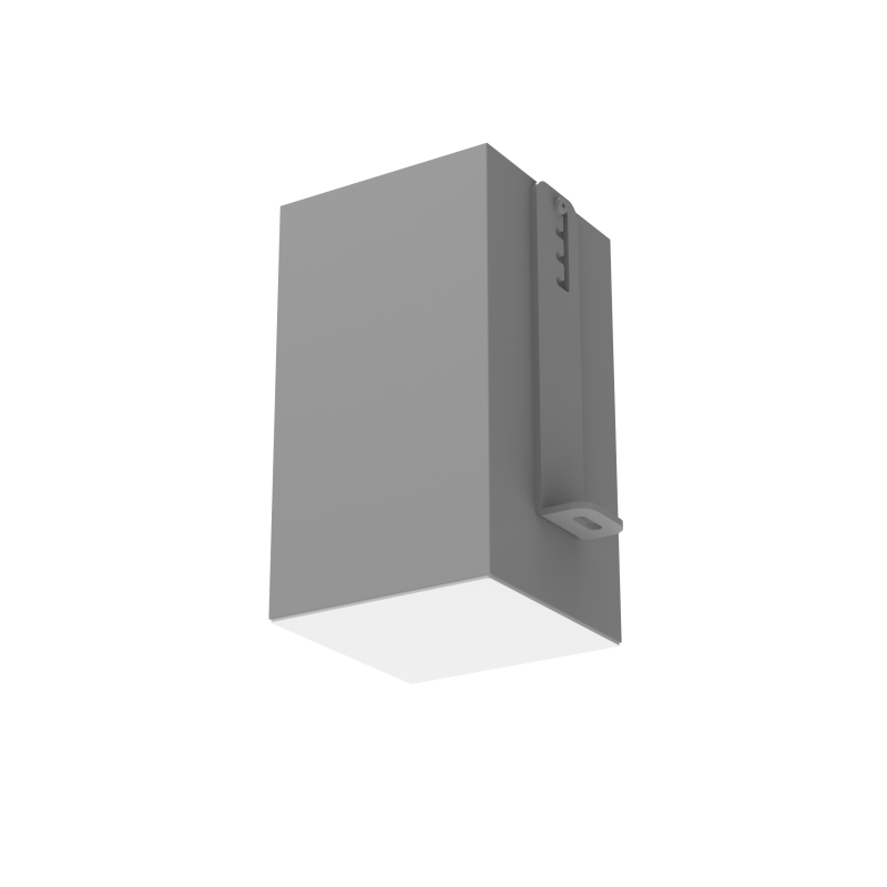 Светильник светодиодный DL-Grill для потолка Грильято 100х100 12Вт 3000К 90х90х160 IP40 встраив. RAL7045 сер. муар VARTON V1-R0-70808-10000-4001230