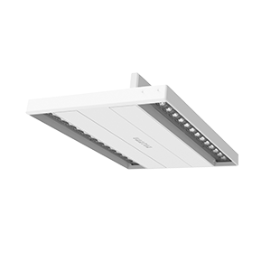 Светильник светодиодный TT-Crisp 90 295х200х90 46Вт 3000К RAL9003 бел. муар VARTON V1-R1-00320-90L06-2004030