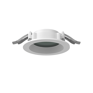 Светильник светодиодный DL-01 Pro 100мм 8Вт 3000К CRI90 120х49мм IP65/40 RAL 9003 бел. муар защ. силикат. стекло диммер DALI VARTON V1-RF-0R111-10GD6-6500830