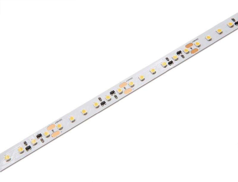 Лента светодиодная 10Вт/м 24В 4000К 10мм IP20 SMD 2835 120LED/м (уп.20м) VARTON VLS-20-10-2835-10-120-40