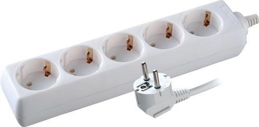 Удлинитель 5х3м с заземл. 10А IP20 S 5х3-Z 2.2кВт Volsten 9319