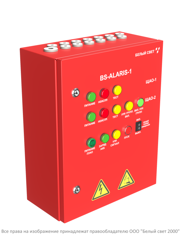 Пульт аварийного освещения BS-ALARIS-1-FU1-230/230-1Bt-1LCGt Белый свет a16243