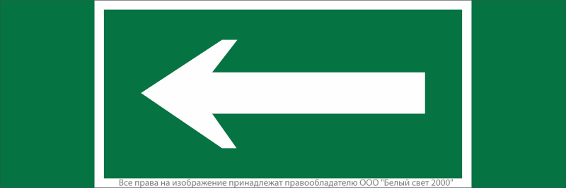 Знак безопасности NPU-3413.N01 