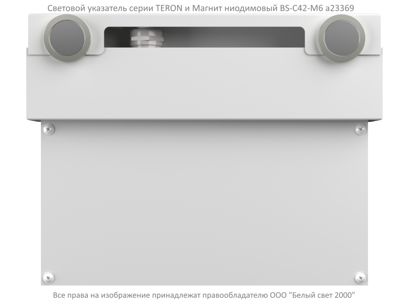 Указатель световой BS-TERON-10-S1-ELON централиз. электропитания Белый свет a17038