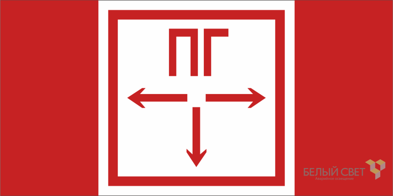 Знак безопасности BL-3015B.F09 