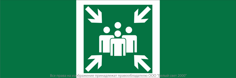 Знак безопасности NPU-3413.E21 