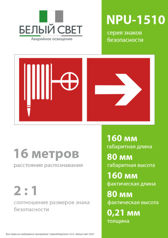 Знак безопасности NPU-1510.F31