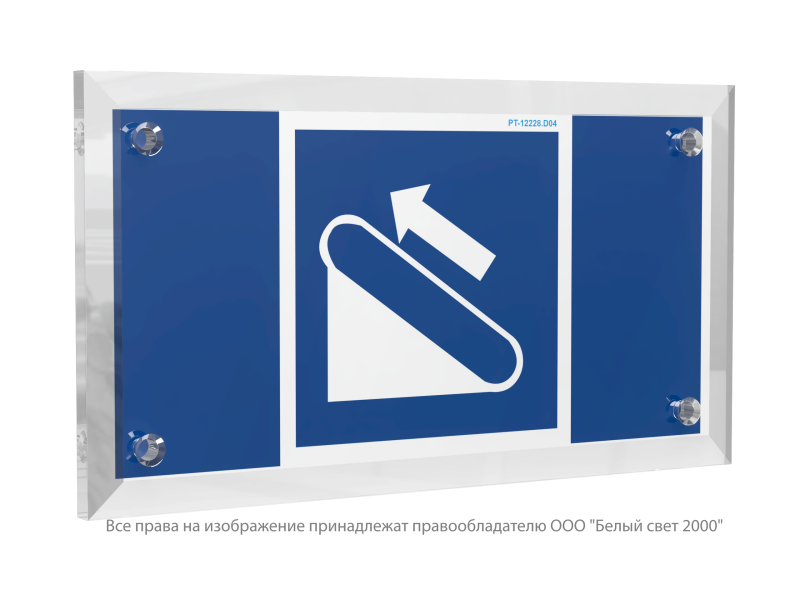 Знак безопасности PT-12228.D04 