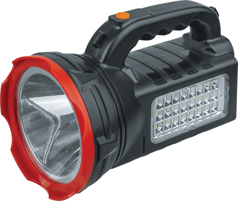 Фонарь-прожектор аккумуляторный 14 672 NPT-SP27-ACCU 1LED 3Вт + 24LED 3Вт режим режим кемпинг аккум. 4.4В 3А.ч NAVIGATOR 14672