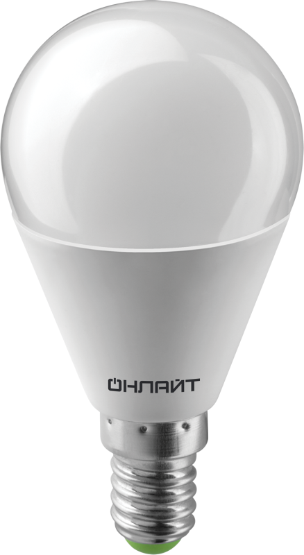 Лампа светодиодная 90 419 OLL-G45-7-230-4K-E14-FR 7Вт шар 4000К E14 90-240В PRO ОНЛАЙТ 90419