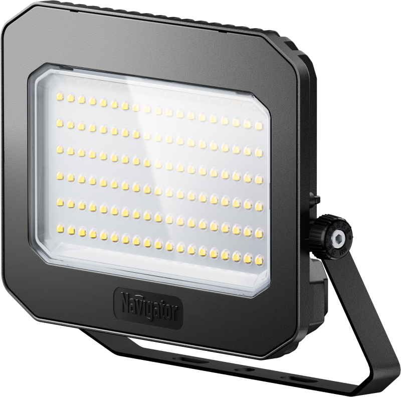Прожектор светодиодный 95 195 NFL-04-100-6.5K-BL-LED AS 100Вт 6500К IP65 12000лм черн. NAVIGATOR 95195