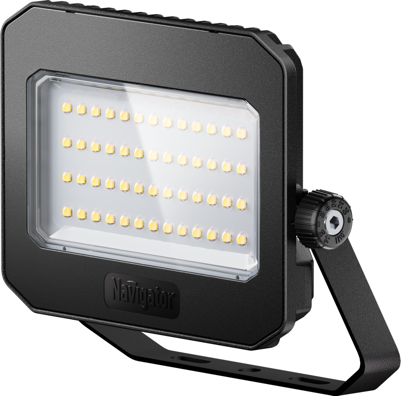 Прожектор светодиодный 95 630 NFL-04-50-6.5K-BL-D40-LED 50Вт 6500К IP65 5000лм черн. NAVIGATOR 95630