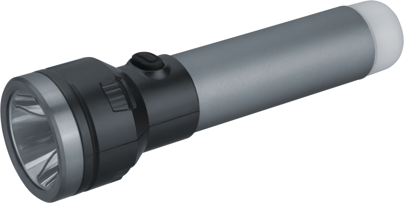 Фонарь светодиодный ручной 95 708 NPT-CP29-ACCU пласт. 1LED 3Вт+4LED 1Вт Li-Ion 3.7В 2реж IPX4 NAVIGATOR 95708