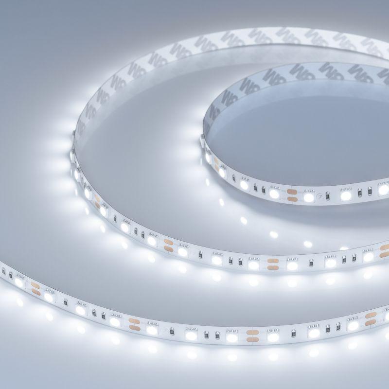 Лента светодиодная RT-B60-10mm 12V Cool 8000К 14.4Вт/м IP20 5060 (уп.5м) Arlight 013341(2)
