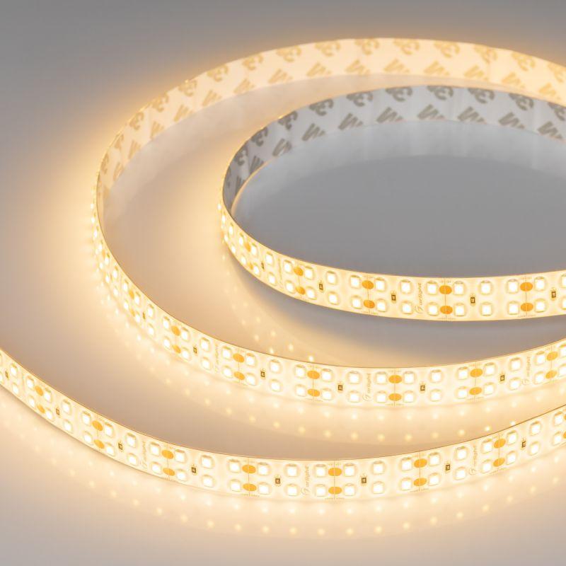 Лента светодиодная RTW-SE-A240-15mm 24V Warm 3000К 19.2Вт/м IP65 2835 герметичная (уп.5м) Arlight 014721(2)