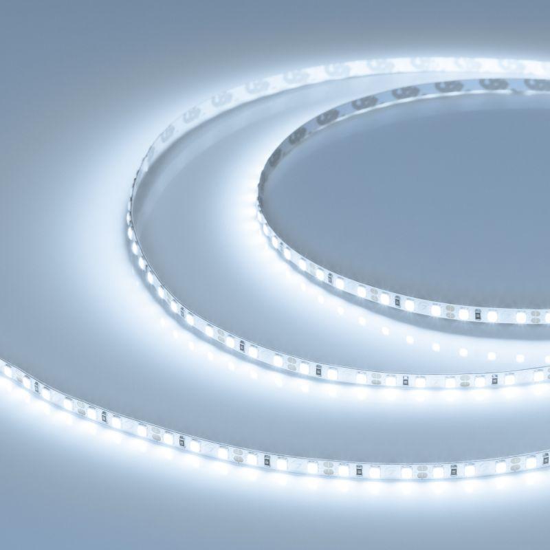 Лента светодиодная RT-A120-5mm 12V Cool 8000К 9.6Вт/м IP20 2835 (уп.5м) Arlight 015005(2)