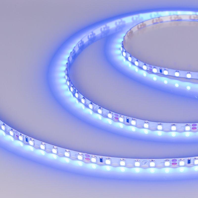 Лента светодиодная RT-A120-5mm 24V Blue 9.6Вт/м IP20 (уп.5м) Arlight 0156602