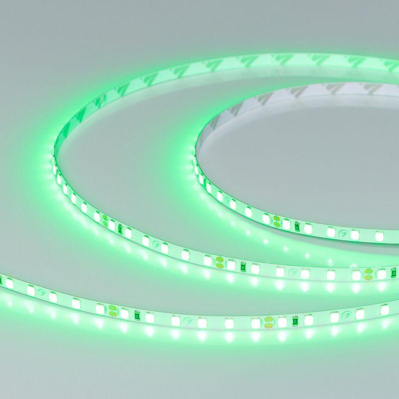 Лента светодиодная RT-A120-5mm 24V Green 9.6Вт/м IP20 2835 узкая (уп.5м) Arlight 015663(2)