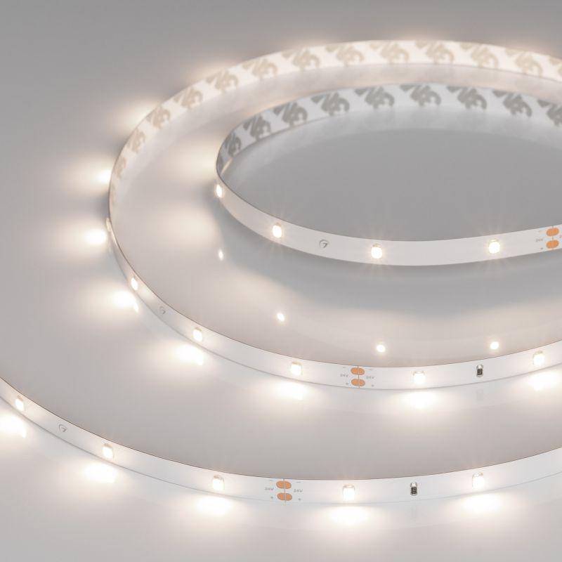 Лента светодиодная RT-A30-8mm 24V Day 4000К 2.9Вт/м IP20 2835 открыт. (уп.5м) Arlight 019918(2)