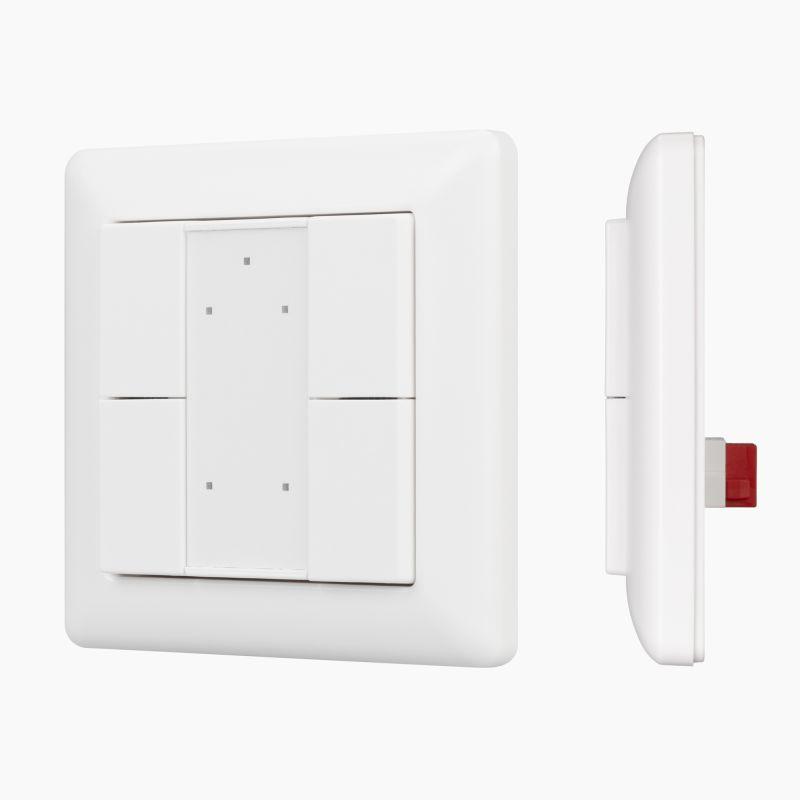Панель Knob SR-KN9550K4-UP White (KNX DIM) (IP20 пластик) Arlight 021369