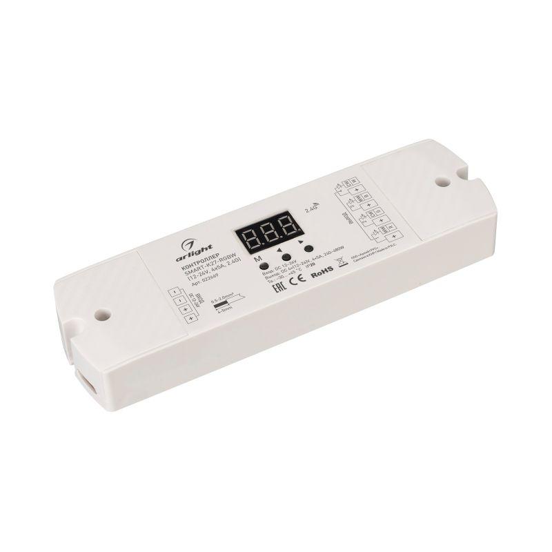 Контроллер SMART-K27-RGBW (12-24В 4х5А 2.4G) (IP20 пластик) Arlight 022669