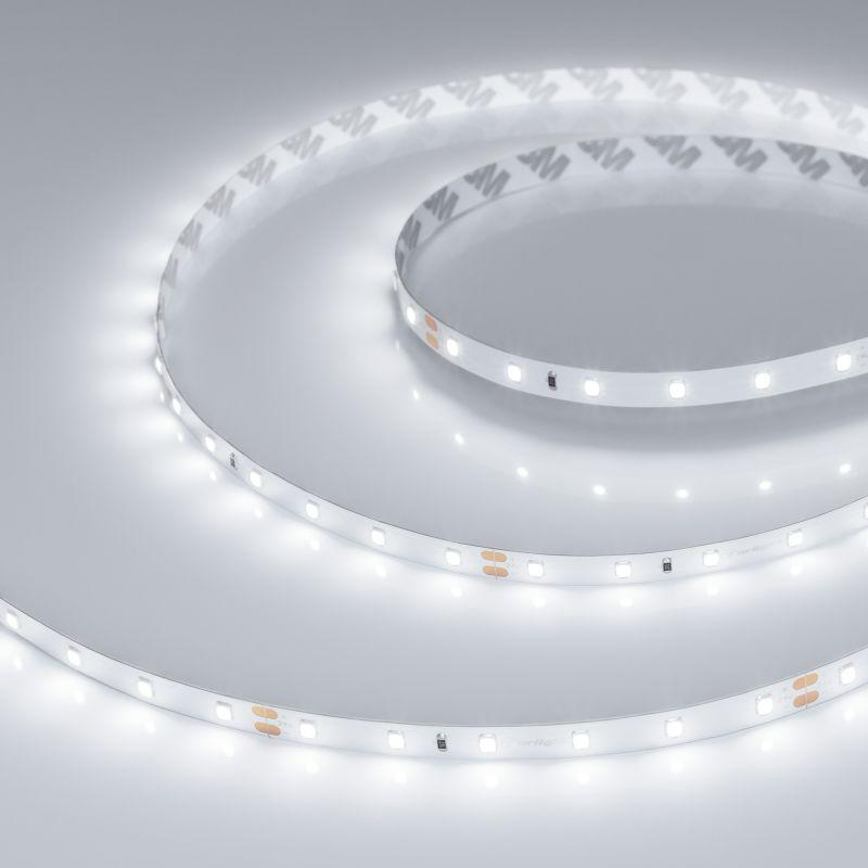 Лента светодиодная RT-A60-8mm 24V White 6000К 4.8Вт/м IP20 2835 (уп.50м) Arlight 024581(2)
