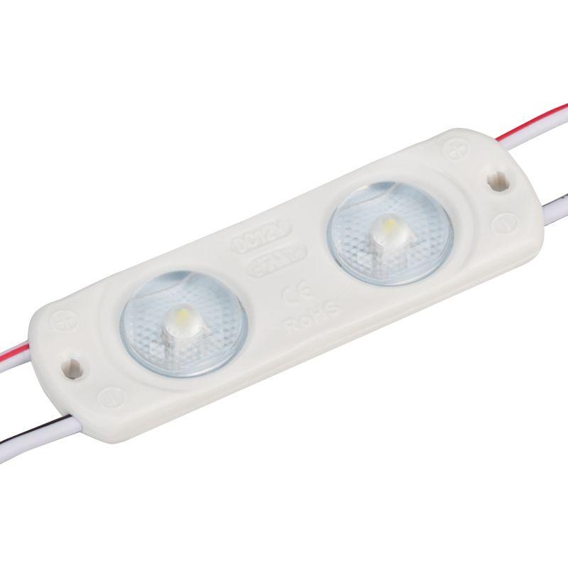 Модуль герметичный CRAFT-2835-2-12V White 170deg (56х17.5мм 0.8Вт IP65) закрытый (уп.100шт) Arlight 024838(1)