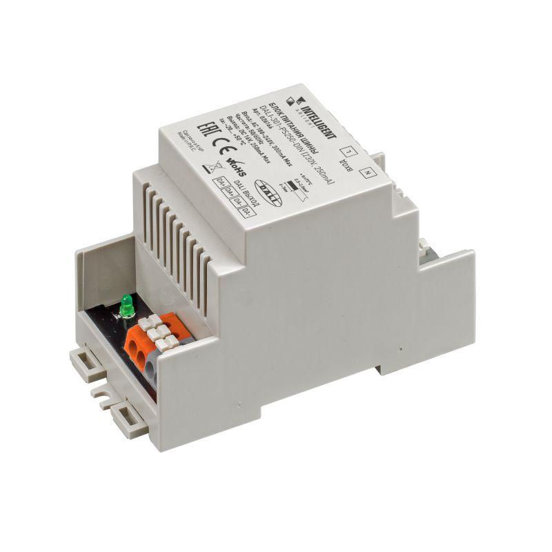 Блок питания шины DALI-301-PS250-DIN 230В 250мА INTELLIGENT DIN-рейка Arlight 026166