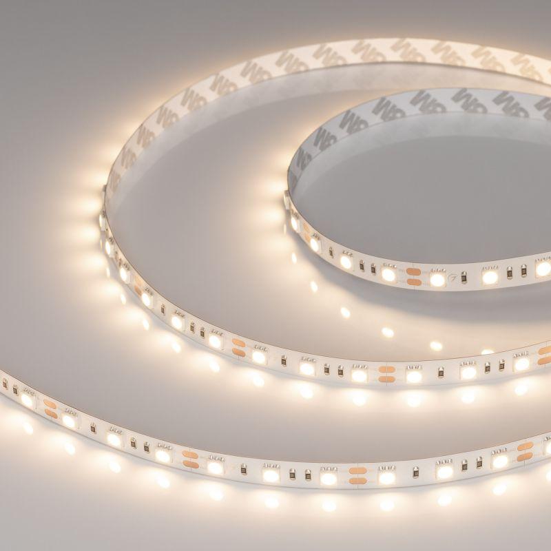 Лента светодиодная RT-B60-10mm 12V Warm 3000К 14.4Вт/м IP20 5060 (уп.5м) Arlight 028583(2)