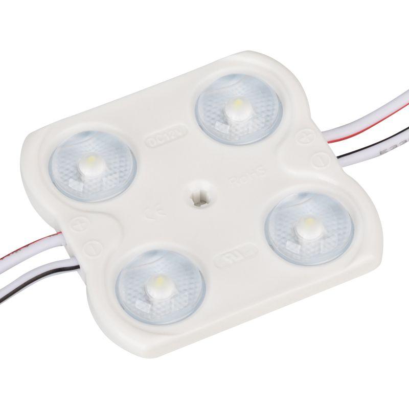 Модуль герметичный CRAFT-2835-4-12V Warm 170deg (45х43мм 1.6Вт IP65) закрыт. (уп.100шт) Arlight 029682(1)
